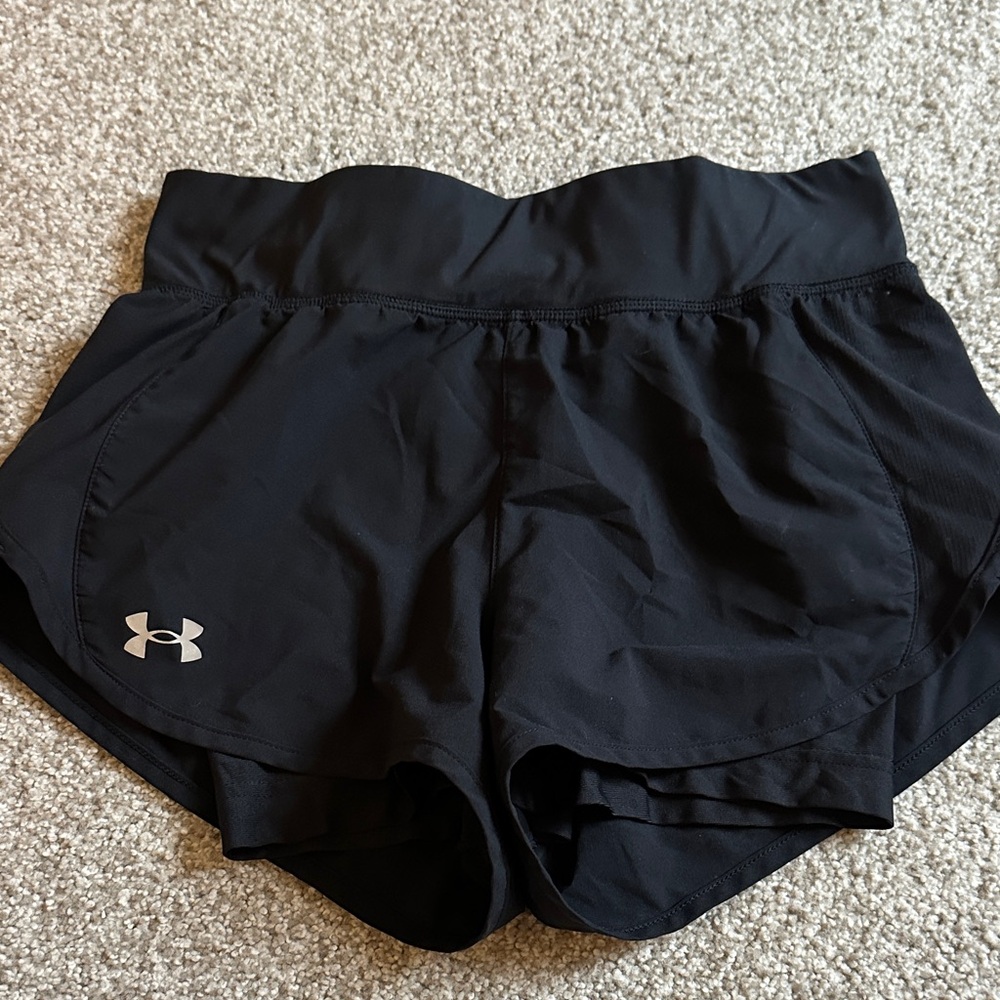 Under Armour Women's Black Athletic Shorts